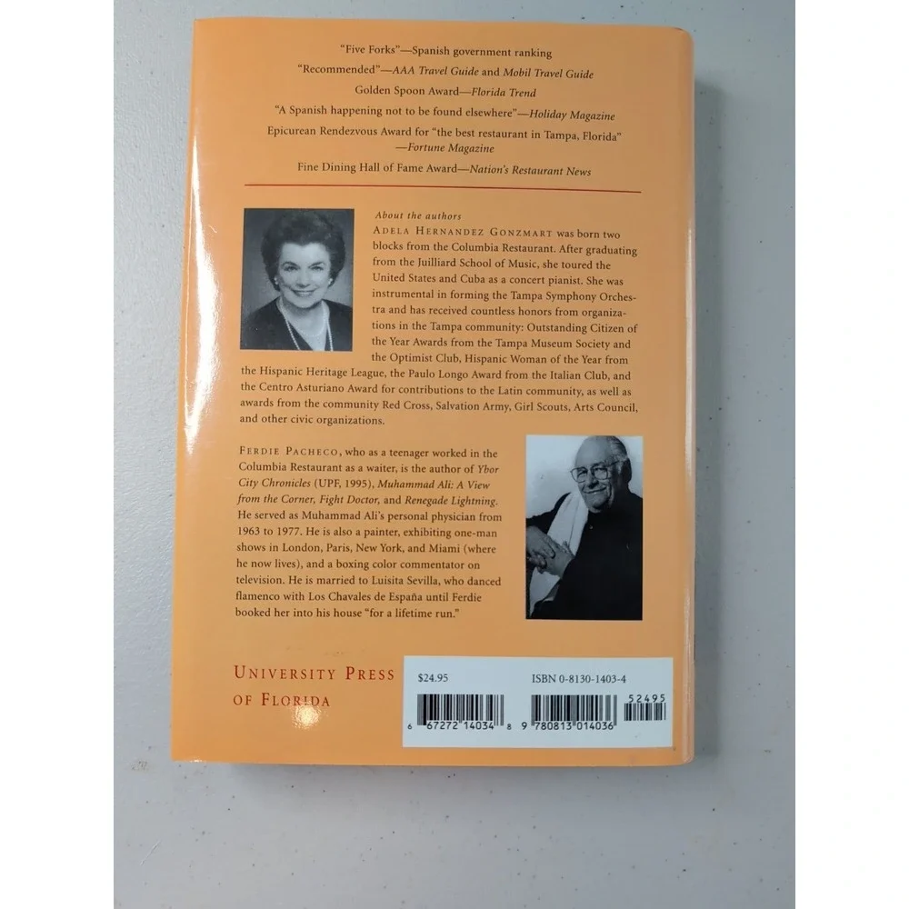 The Columbia Restaurant Spanish Cookbook by Adela Hernandez Gonzmart L2‎